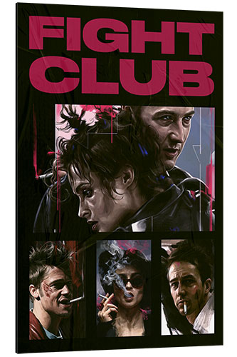 Tableau en aluminium Fight Club II