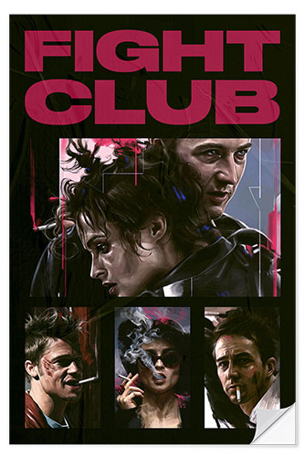 Selvklebende plakat Fight Club II