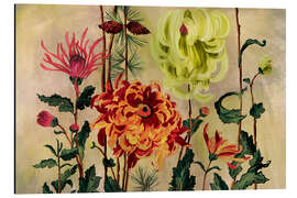 Magnettafel Herbstblumen