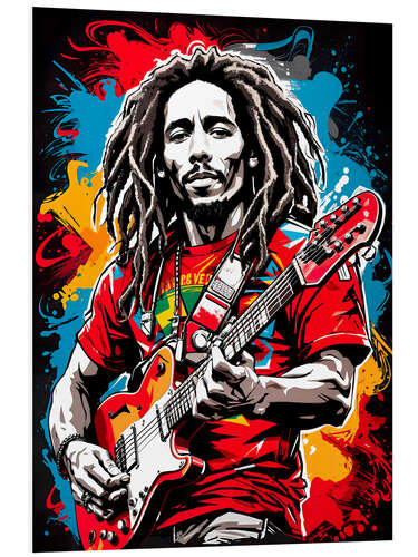 Stampa su PVC Bob Marley