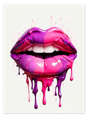 Poster Explosive Lips