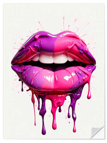 Sisustustarra Explosive Lips