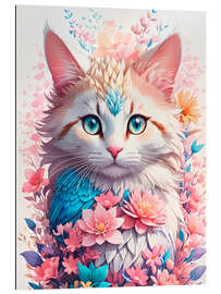 Gallery print Flowers and Kittens I