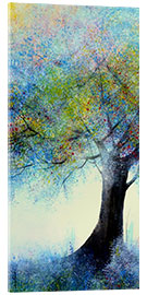 Acrylic print Tree in Pastel Tones