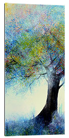 Quadro em plexi-alumínio Tree in Pastel Tones