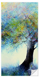 Adesivo murale Tree in Pastel Tones