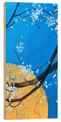 Holzbild Aurore Sakura