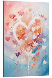 Magnettafel Symbole der Liebe