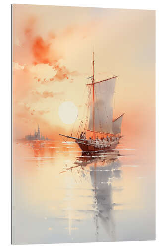 Gallery print Sailing into the Sunset