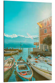 Magnettafel Porto di Gargnano