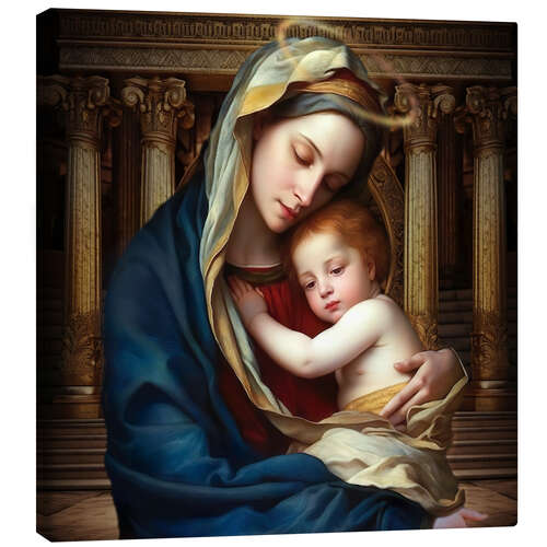 Canvas print Madonna and Child IV