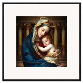 Framed art print Madonna and Child IV