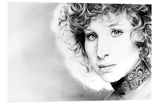 Acrylic print Barbra Streisand