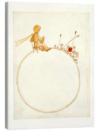 Canvas print  The Little Prince (Le Petit Prince), 1942