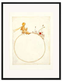 Framed art print The Little Prince (Le Petit Prince), 1942