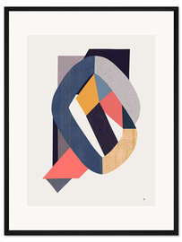 Gerahmter Kunstdruck Knoten I