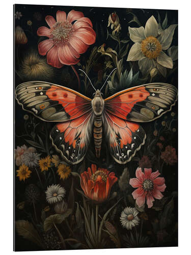 Galleriprint Botanical Butterfly