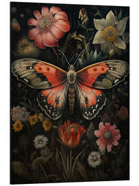 Magnettafel Botanischer Schmetterling