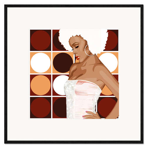 Framed art print Retro Lounge Disco