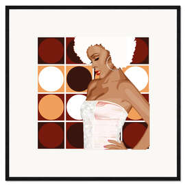 Framed art print Retro Lounge Disco