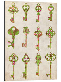 Magnettafel Vintage Keys