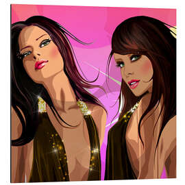 Magnettafel Clubbing II