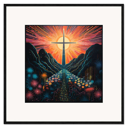 Framed art print The Power of the Cross