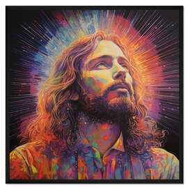 Gerahmter Kunstdruck Der Blick des Erlösers