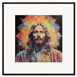 Kunsttryk i ramme Jesus In My Mind