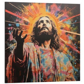 Magnettafel Jesus Strahlt