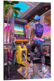 Magnettafel Back to the Arcade Shoot 'em up