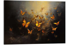 Gallery print Orange Butterflies