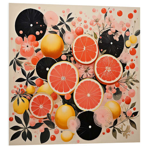 Foam board print Citrus Emotions