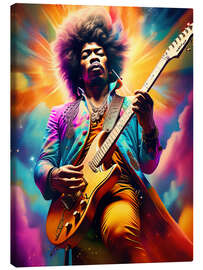 Lienzo  Jimi Hendrix - nobelart
