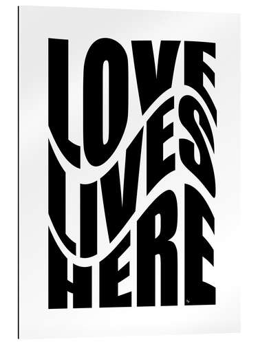 Gallery print Love Lives Here