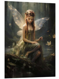 Tableau en PVC Fairy in the Magic Forest