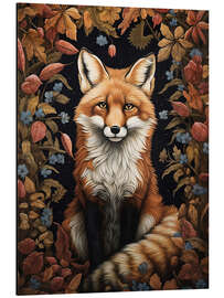 Magnettafel Fantastischer Fuchs im Herbstwald