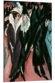 Magnettafel Straße in Berlin