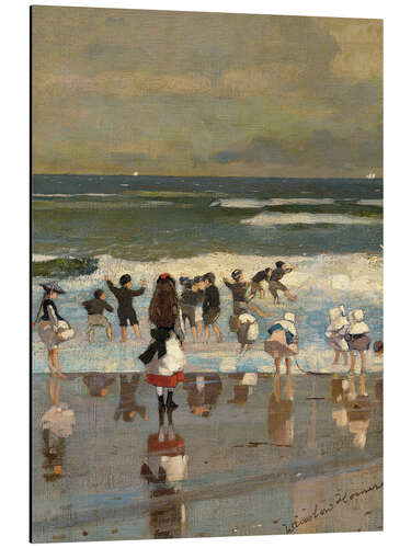 Tableau en aluminium Beach Scene