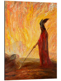 Magnettafel Szene aus Wagners Ring, Hermann Hendrich