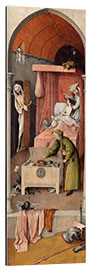 Tableau en aluminium Death and the Miser, ca. 1485