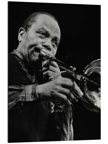 Cuadro de aluminio JJ Johnson on trombone, Hertfordshire Jazz Festival, 1993