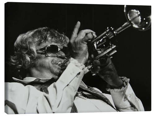 Quadro em tela Maynard Ferguson playing the trumpet