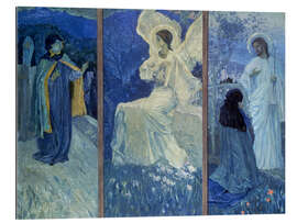 Galleritryck The Resurrection (Triptych), Mikhail Vasilyevich Nesterov