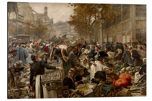 Alubild Les Halles, Léon Lhermitte