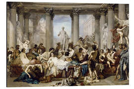 Magnettafel Die Römer während der Dekadenz, Thomas Couture, 1847