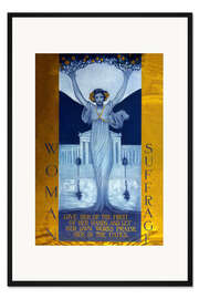 Gerahmter Kunstdruck Woman Suffrage, Evelyn Cary