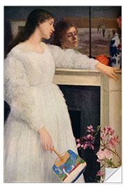 Sisustustarra Symphony in White, No. 2: The Little White Girl