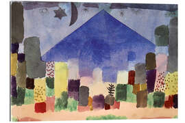 Tableau en plexi-alu The Mountain Niesen, Egyptian Night