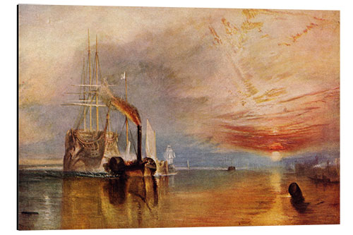 Alubild Das Schiff 'The Fighting Temeraire', 1839